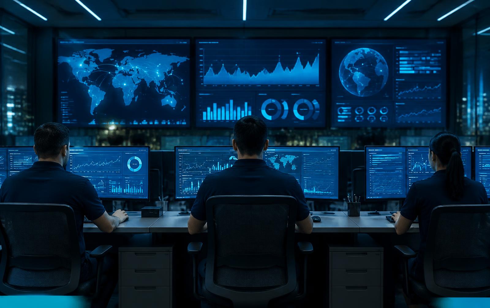 Centro de operações de suporte de TI da HelpDesk IT